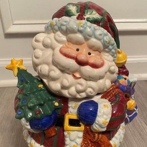 Santa Cookie Jar